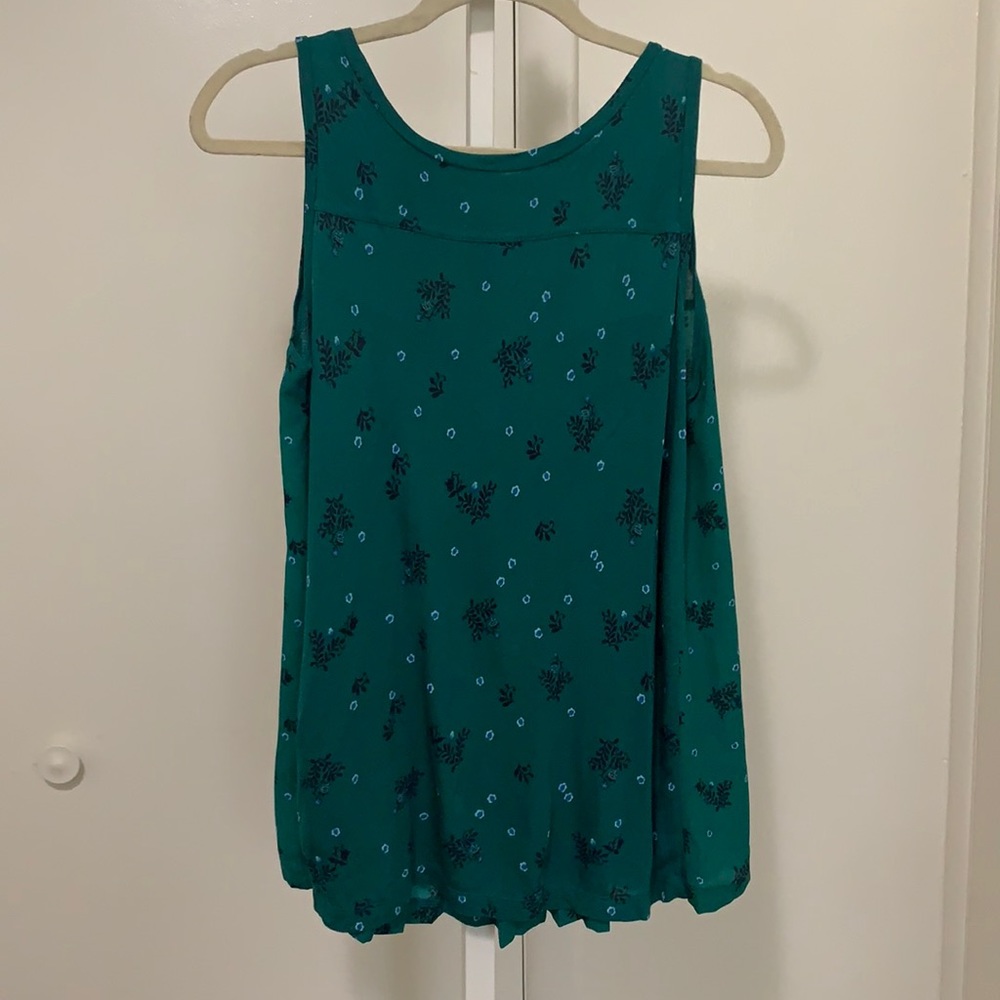 Floral Tank Blouse